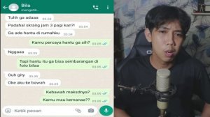 JANGAN BUKA APLIKASI KAMERA JAM 3 AM ? | CHAT HISTORY HORROR INDONESIA TERSERAM