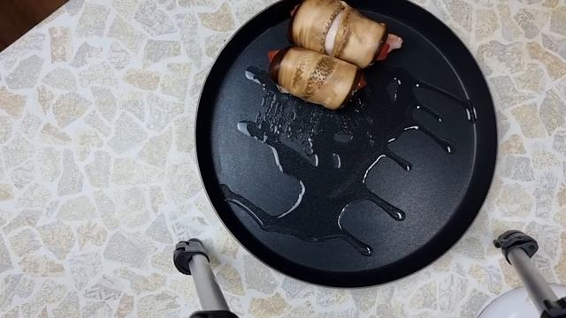 Баклажан фирменный с беконом Вкусно и быстро Классно в духовке простой рецепт