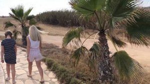 Прогулка вдоль береговой линии города Айа-Напа, Кипр / Walk along the coastline of Ayia Napa, Cypru