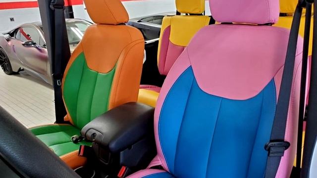 Разноцветный Jeep Тюнинг из 90x смотреть онлайн