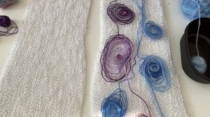 Из старого свитера-новый жакет в смешанной технике. Crazy Wool /Остатки пряжи - в дело! Апсайклинг.