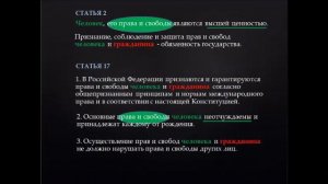 Человек VS Гражданин