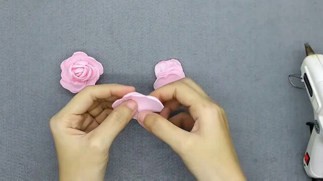 Camellia Felt Flower| Bunga Flanel Kamelia смотреть онлайн