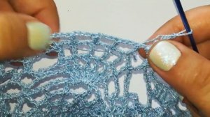 МК,Очень красивая скатерть крючком.2- часть.