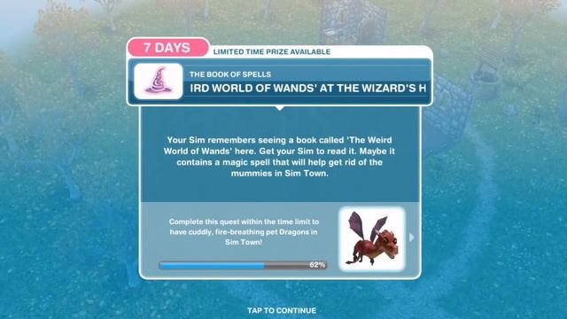 Sims FreePlay - Book of Spells Quest + Magical Hobbies (Tutorial and Walkthrough) смотреть онлайн