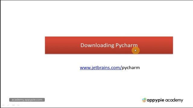 Downloading Python and Pycharm IDE - Lesson 04