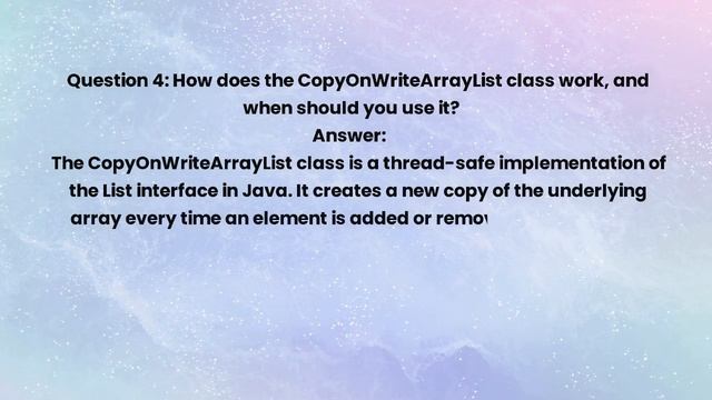 Java Tricky Concurrent Collection Interview Questions and Answers | Concurrency in Java смотреть онлайн