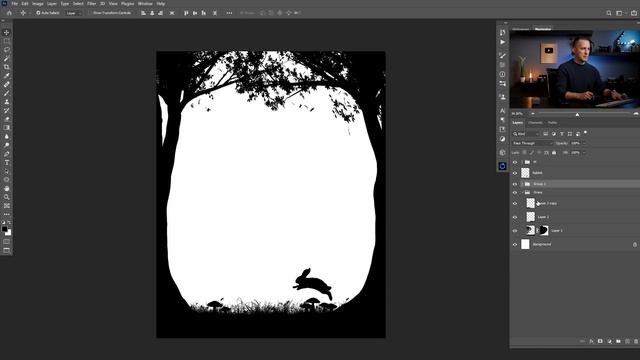 How to EASILY Draw 2D Landscapes in Photoshop ep. 05 смотреть онлайн