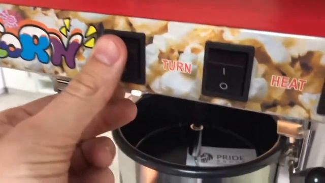 Аппарат для попкорна Airhot POP-6 смотреть онлайн