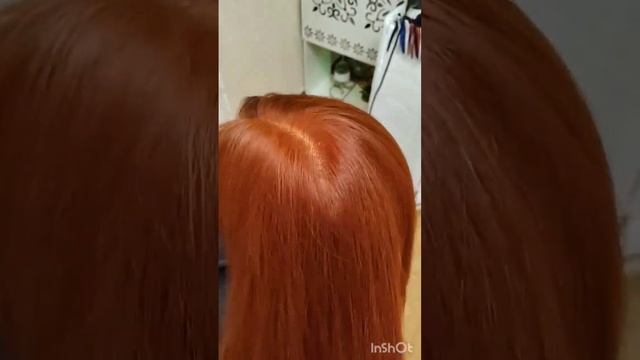 рыжие оттенки