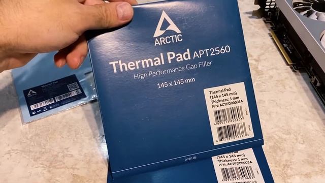 Какие термопрокладки выбрать для видеокарты? Arctic Thermal