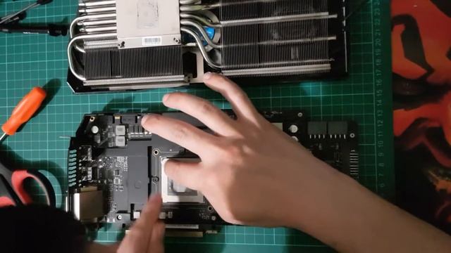 Исправляем видеокарту после майнинга. Меняем термопасту на Жидкий металл! смотреть онлайн