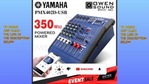 Yamaha sound mixer PMX402D