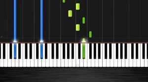 Beethoven - Moonlight Sonata - Piano Tutorial by PlutaX - Synthesia