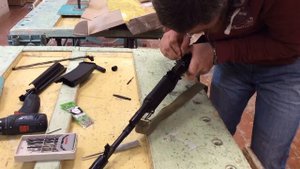 Доработка Юнкера. Устранение задержки шариков в стволе. 3.