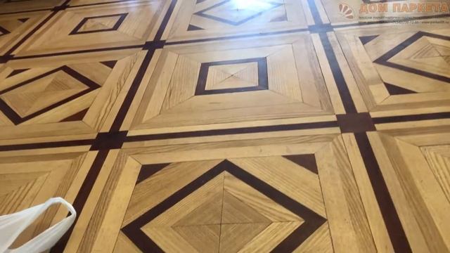Дом Паркета Пермь-износ модульного паркета. Реставрация. Часть 1