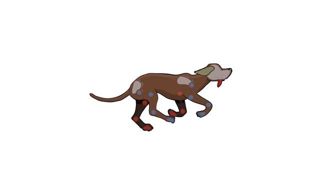 OpenToonz 2D animation - Dog Run Cycle Course (How to animate a dogs' run cycle) смотреть онлайн