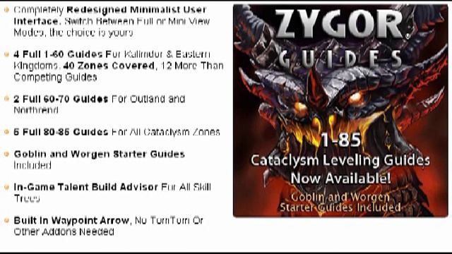 Zygor Guides - Alliance & Horde Leveling Guide смотреть онлайн