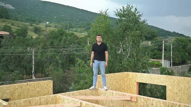 Несущие стены в доме из СИП панелей I перегородки I Vlog 4