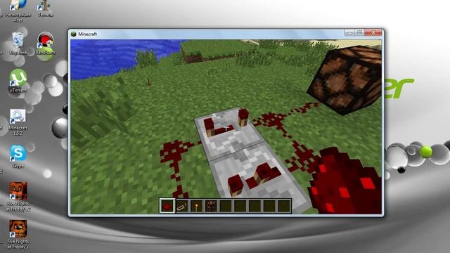 Как сделать мигающую лампу в майнкрафт (Любая версия) без модов....... смотреть онлайн