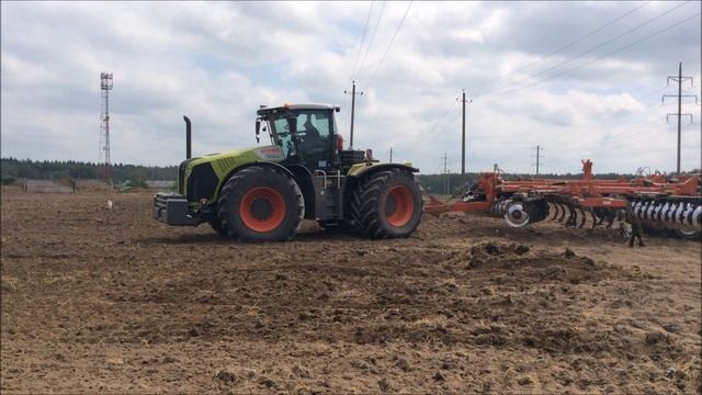 CLAAS XERION отзыв механизатора смотреть онлайн