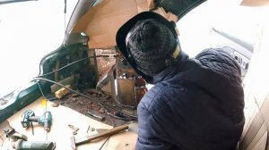 Полуавтомат Динамика 2000 (Аврора). Сварка заднего стакана Subaru Impreza GF