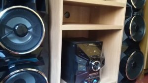 Sony Home Audio System MHC-GPX88 - 1800 RMS - Max EQ Test