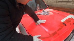 СМЫВАЮ АЭРОЗОЛЬНУЮ КРАСКУ С КУЗОВА АВТО ?
