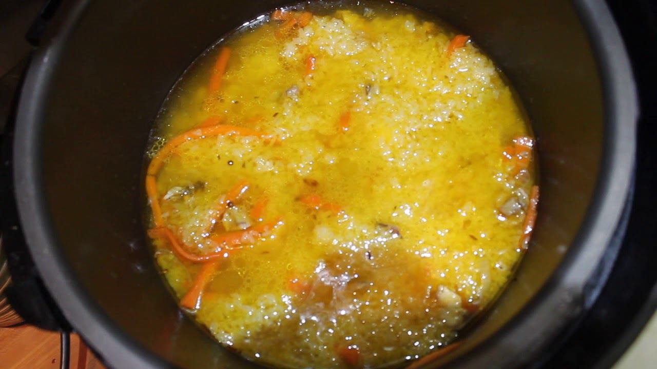 Вкусный плов из курицы в мультиварке скороварке Maxwell