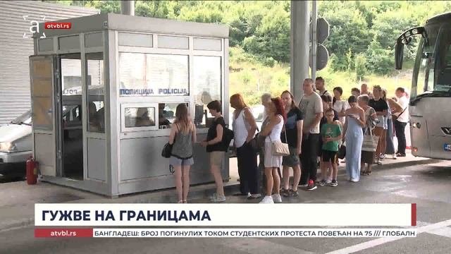 У јеку туристичке сезоне: Какво је стање на граничним прелазима?