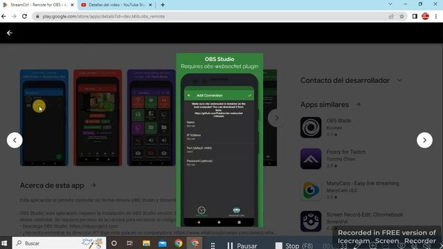 streamctrl app permite controlar de forma remota OBS Studio esde su teléfono o tableta latinoameric смотреть онлайн