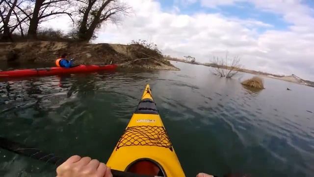 Kajak tour around the pond in Prijon Catalina смотреть онлайн