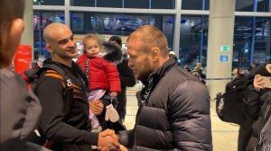 Шлеменко проводил Корешкова в Америку
