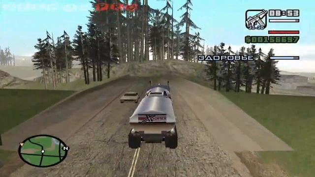 Прохождение GTA: San Andreas (Миссия 29: Водила Бензовоза)