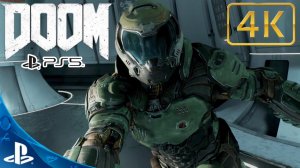 DOOM(2016).Аргент-Башня.Прохождение Сюжета.4K.Sony PlayStation 5.PS5.🎮