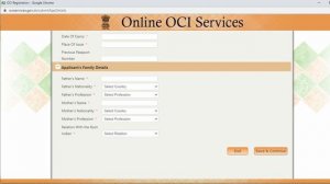 How to apply OCI card for minor 2024