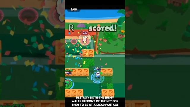 BRAWL BALL - PINHOLE PUNT GUIDE #shorts смотреть онлайн
