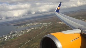 Icelandair Boeing 767-300ER (Winglets) Takeoff from Reykjavik-Keflavik International Airport