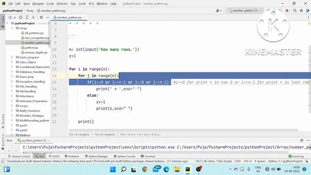 How to print star pattern in python, python pyramid pattern