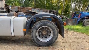 Volvo FH12 работа пневмоподушек