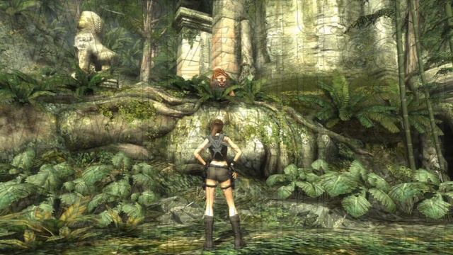 Lara Croft Tiger Dreamscene смотреть онлайн
