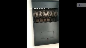 Работа одновального шредера HY