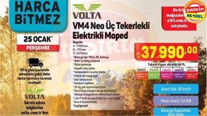 A101 Katalog 2024 - A101 Beyaz Eşya ve Üç Tekerlekli Elektrikli Moped 2024