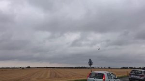 Messerschmitt 109 Emergency landing - Roskilde Airshow 2013