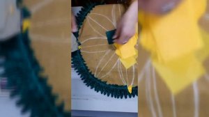 DIY  СИДУШКА  НА СТУЛ, ПУФИК, ТАБУРЕТ из  подкладочной ткани