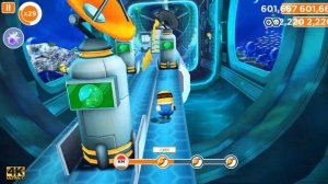 Despicable Me Minion Rush Grandpa Minion run 14K meters at Anti Villain League |  Lv384 Ep234 | 4K