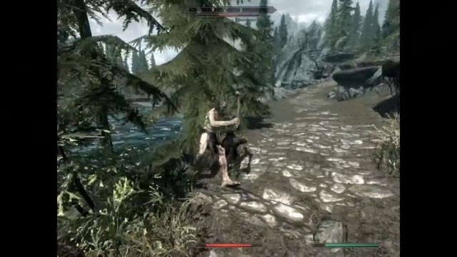 Skyrim Battles - Werewolf Vs. Giants смотреть онлайн