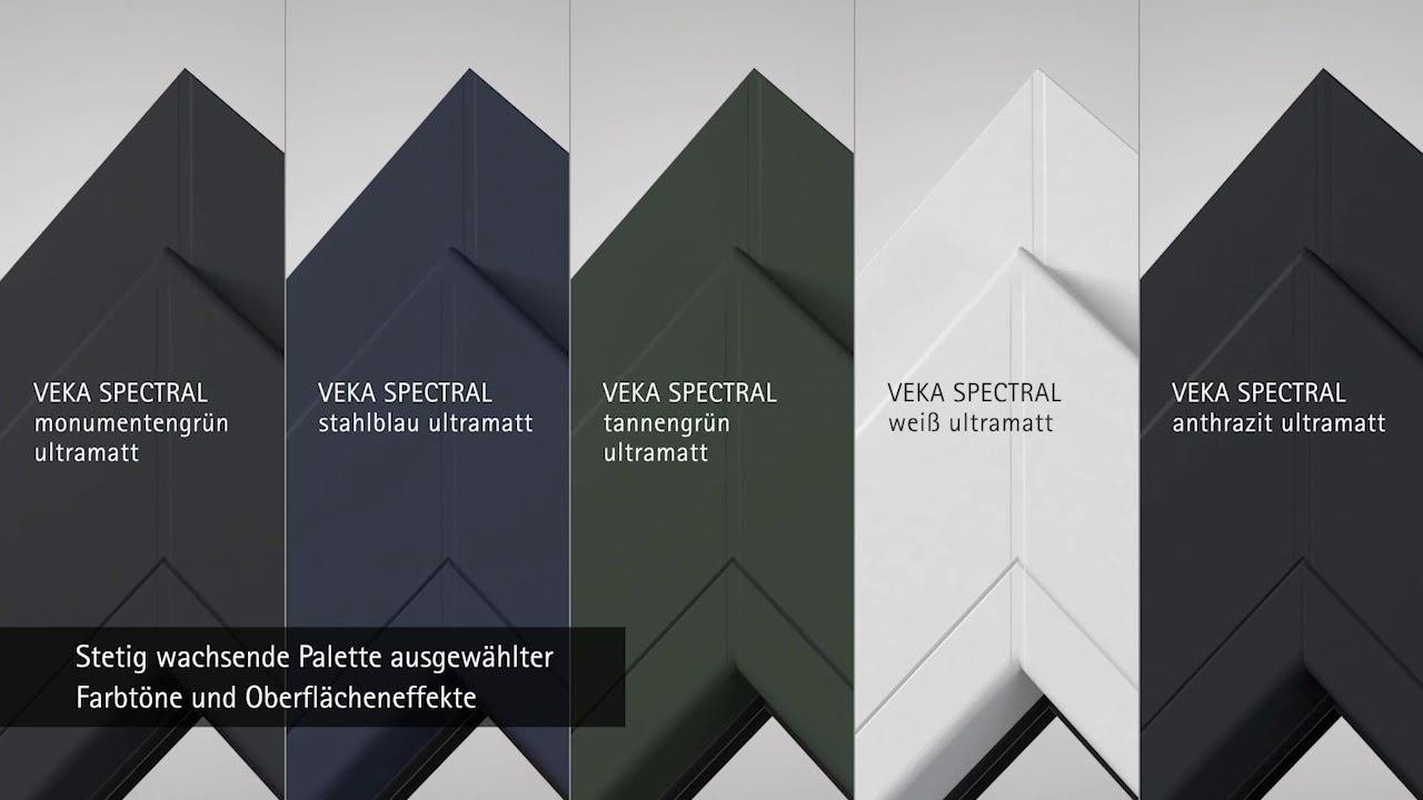 Эксклюзивные оконные поверхности VEKA Spectral