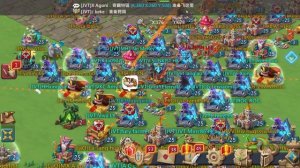 Lords Mobile - Наши ребята принимают мультисборы. Пробили или нет? LaF против JVT