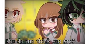 who do you think your are? | BakuDeku Angst | izuocha? | feat uraraka | Fan_mks